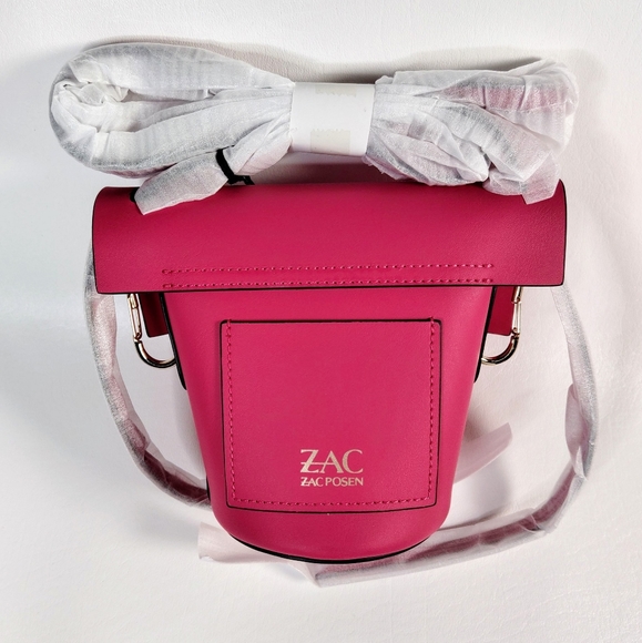 Zac Posen Pink Mini Handbag, New - Picture 2 of 8